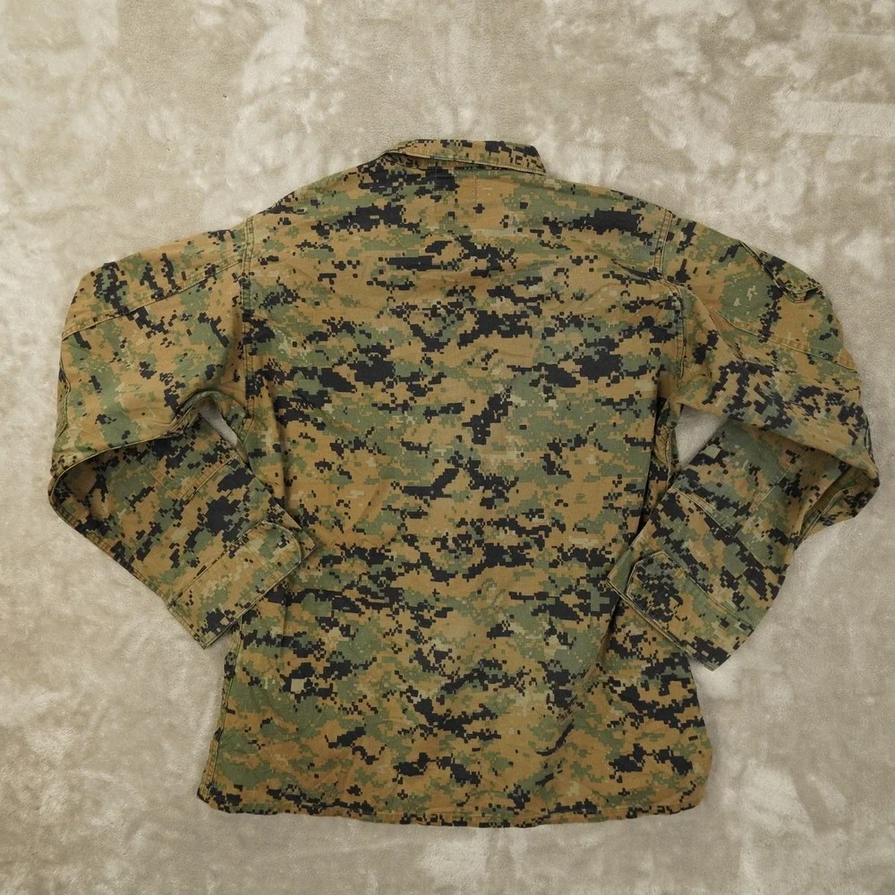 MARPAT US Navy Military Jacket Men's Medium-Reg Digital Green Camouflage Ripstop